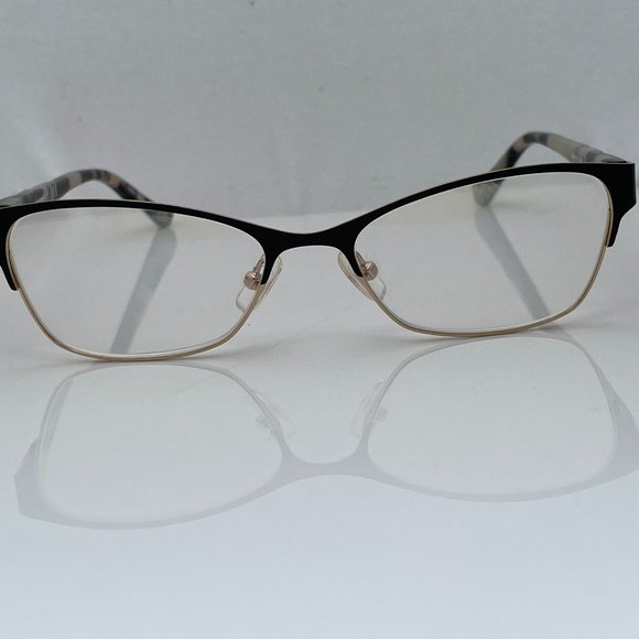 Marchon NYC Women Glasses Frame M-SURREY Black/Gol - Picture 3 of 15